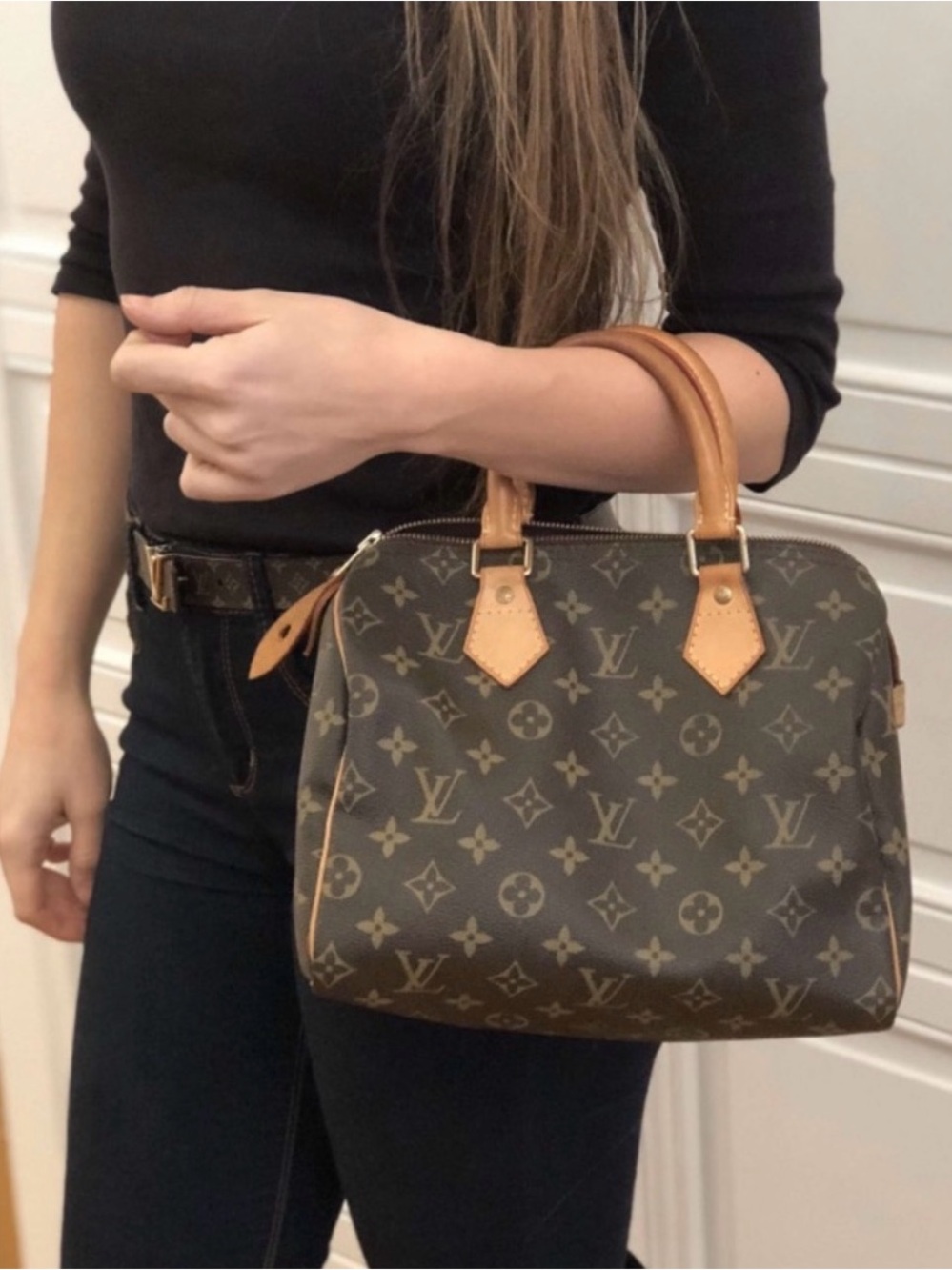 Louis Vuitton Vintage Monogram Canvas Speedy 30